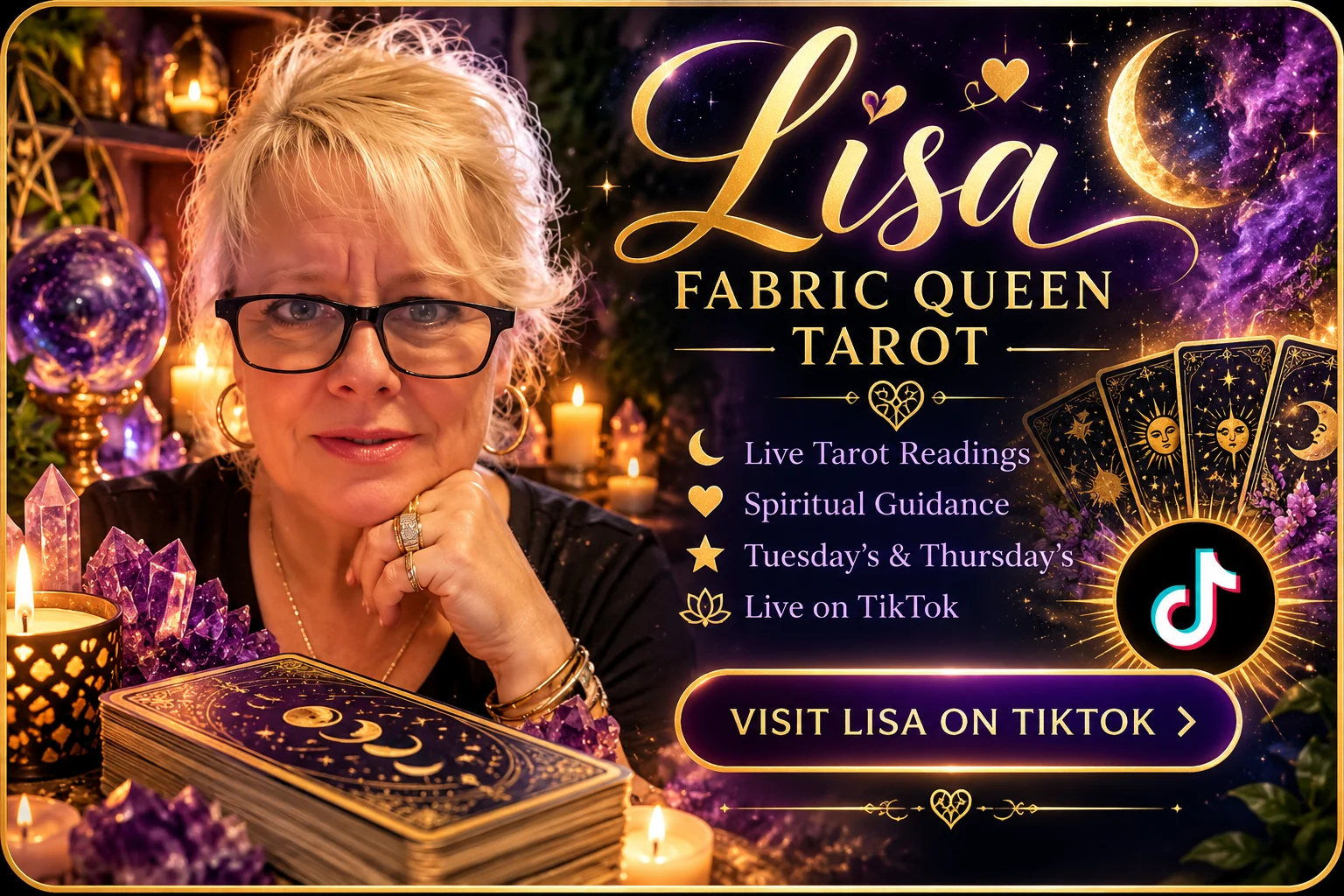 Lisa — Fabric Queen Tarot on TikTok