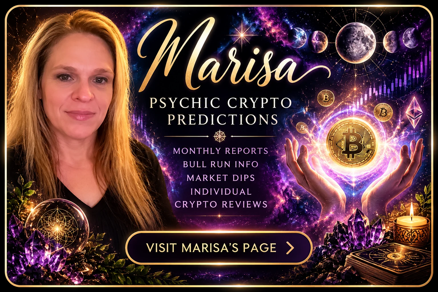 Marisa — Psychic Crypto Predictions, Sacred Tarot friend link