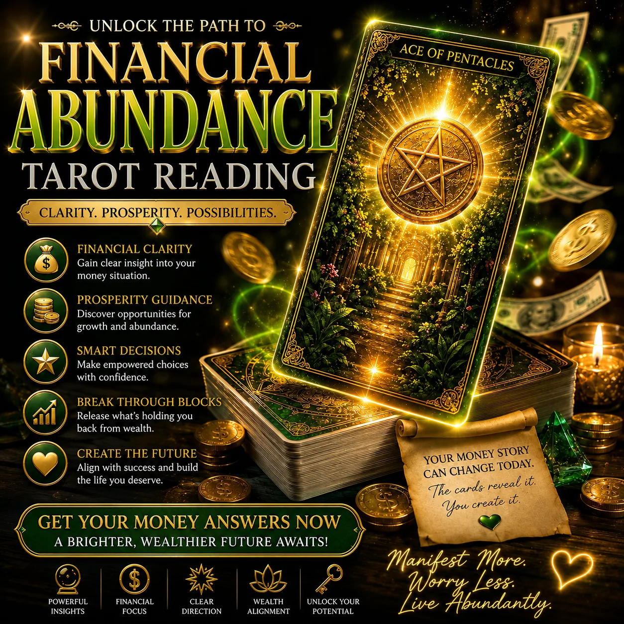 Financial Abundance Tarot Reading