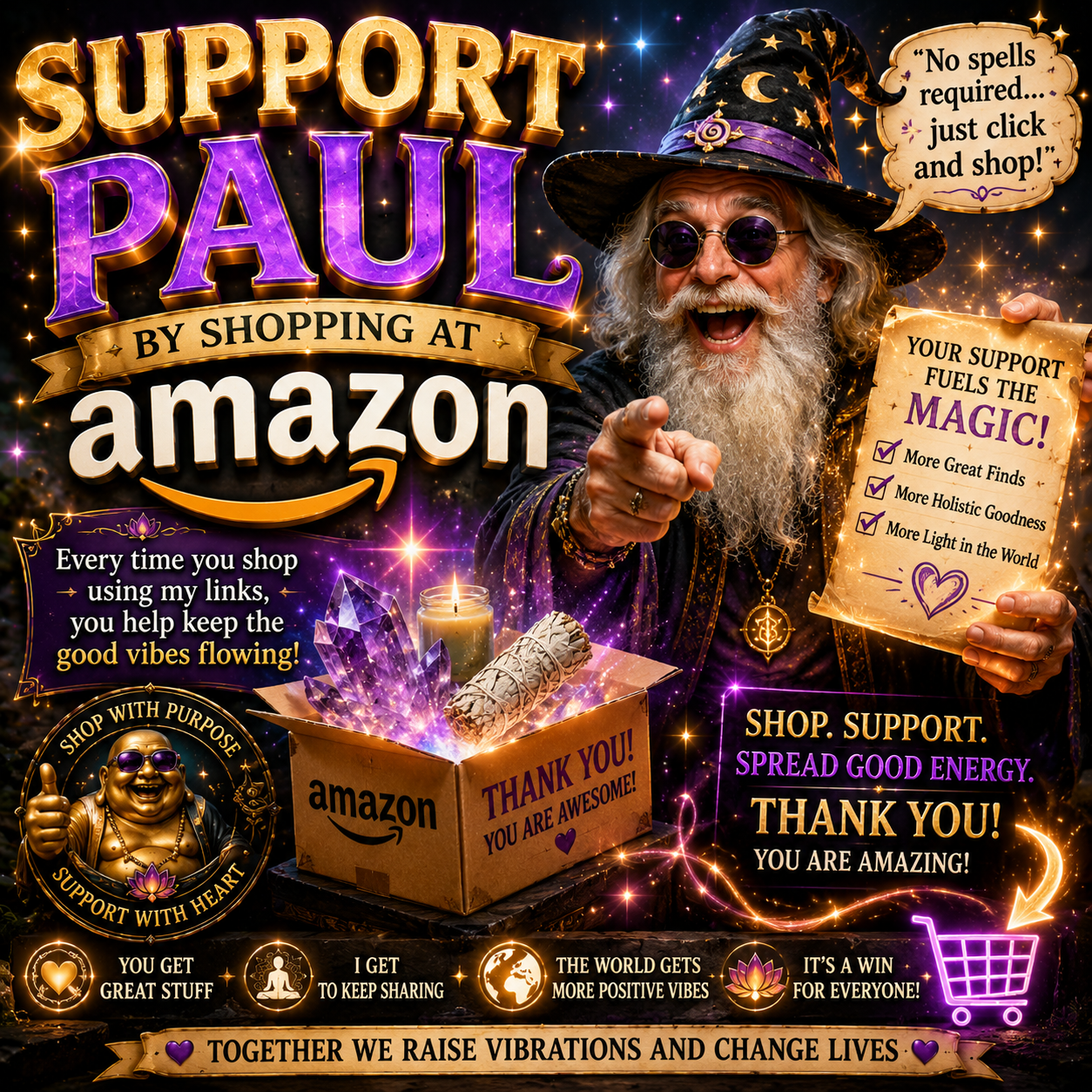 Support Paul — Shop Amazon