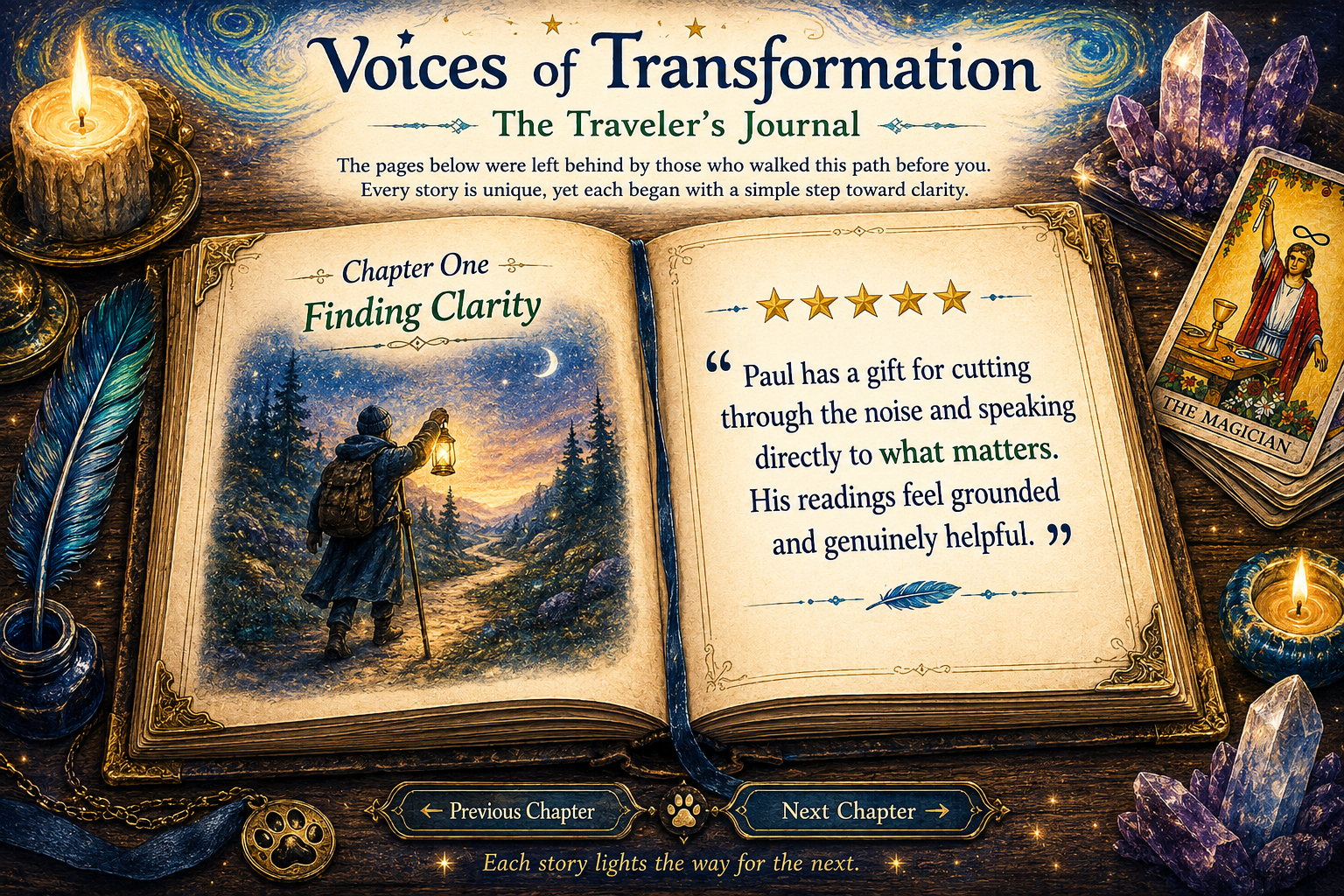 Voices of Transformation — Leave a Google Review